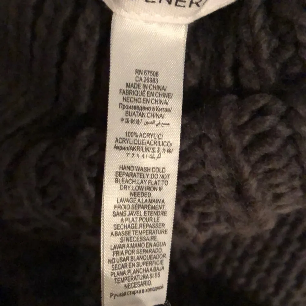 BCBG Turtleneck Sweater Poncho - Image 9