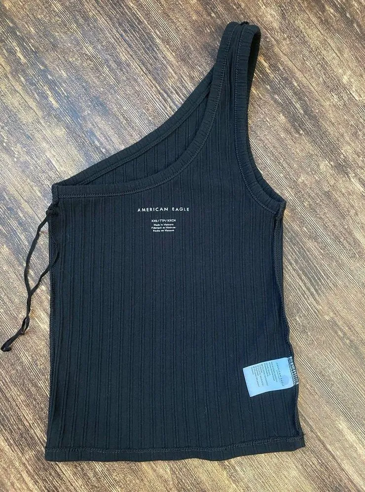 Aerie One shoulder Top size XXS - Image 3