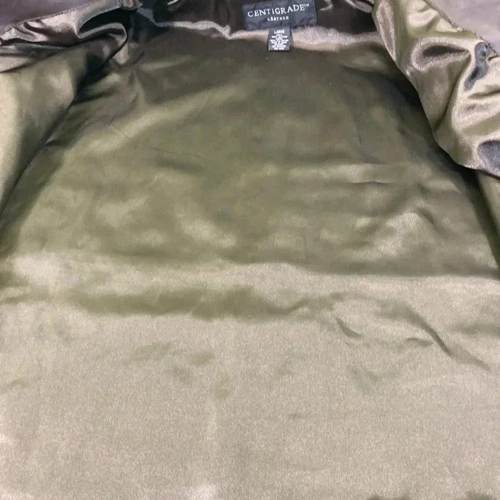 Centigrade leather jacket L Brown Size L - Image 12