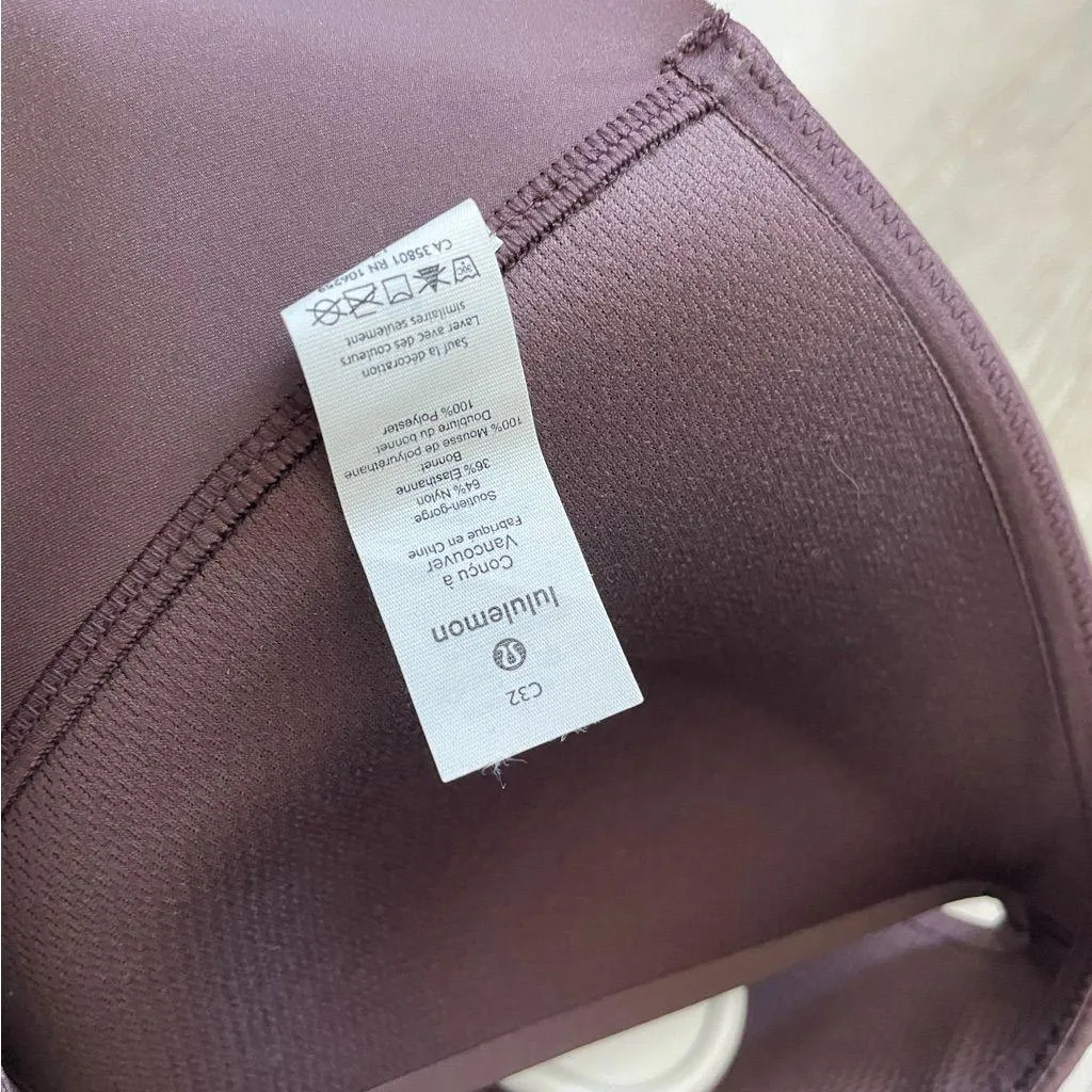 Lululemon Padded Bra take shape womens Purple (size 32C) comfy casual lightly - Image 4