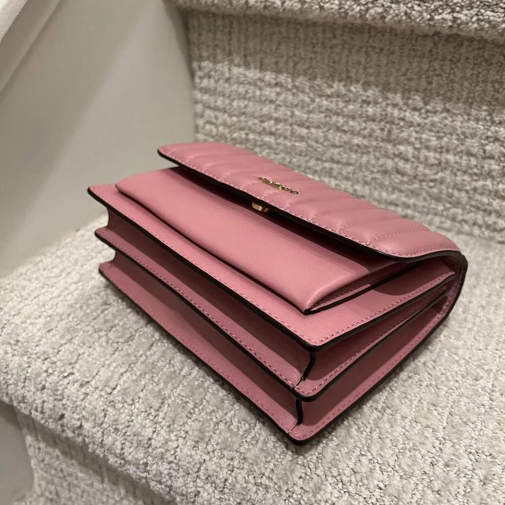 Coach FOLDOVER BELT BAG WITH LINEAR QUILTING ( C4462) - Image 5