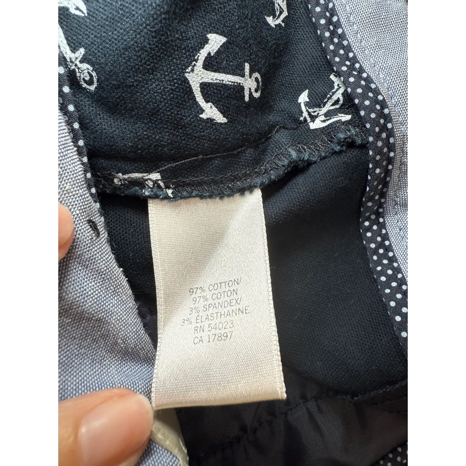 Banana Republic Hampton‎ Fit Anchor Print Shorts - Women's Nautical Style - Image 6