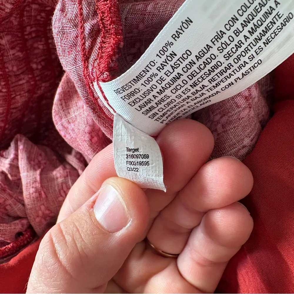 Women’s Knox Rose Wide Leg Jumpsuit Size XS Pink Orange Floral Print - Image 11