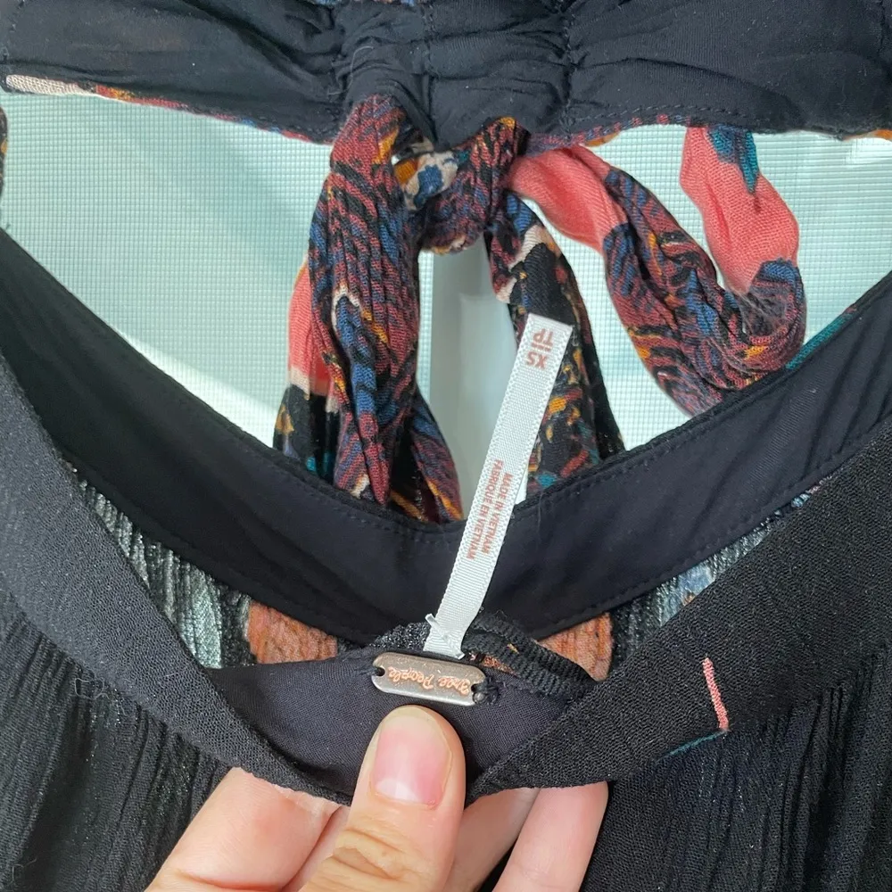 Free people Bali birds of paradise jumpsuit NWT xs - Image 13