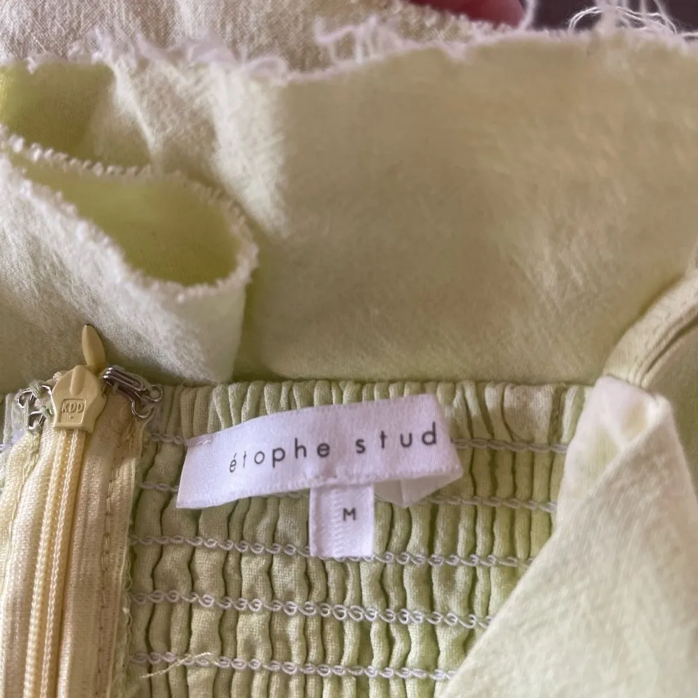 Yellow crossover Dress size Medium - Image 3