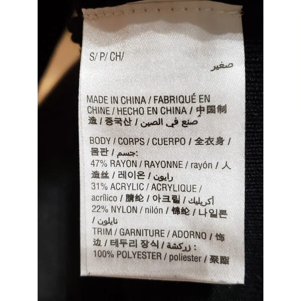 I.N.C. International Concepts Women's Black Round Neck Flared Sleeve Sweater S - Image 11