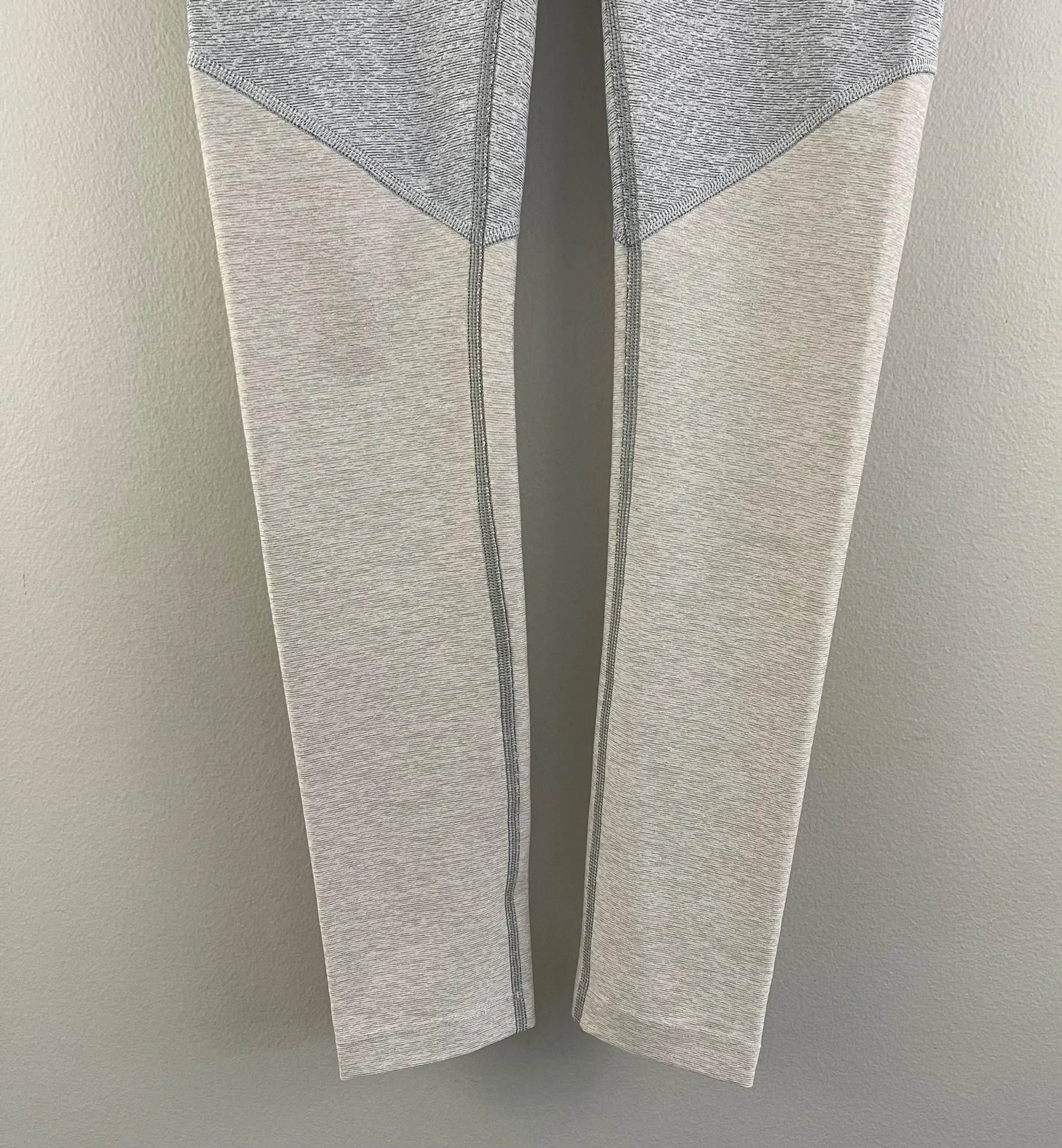 Outdoor Voices Graphite Ash Dove Grey Colorblock Springs 7/8 Workout Leggings - Image 5