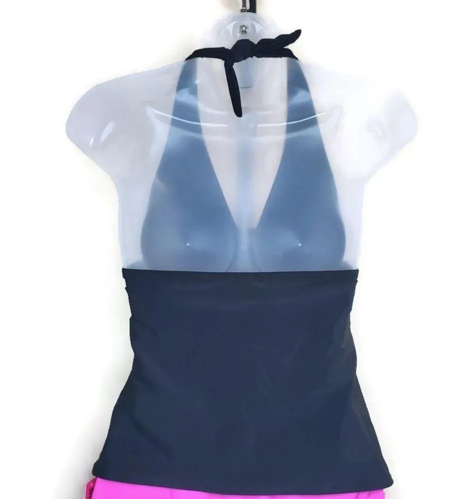 Old Navy Black Halter Tie Swim Top Small Petite - Image 2