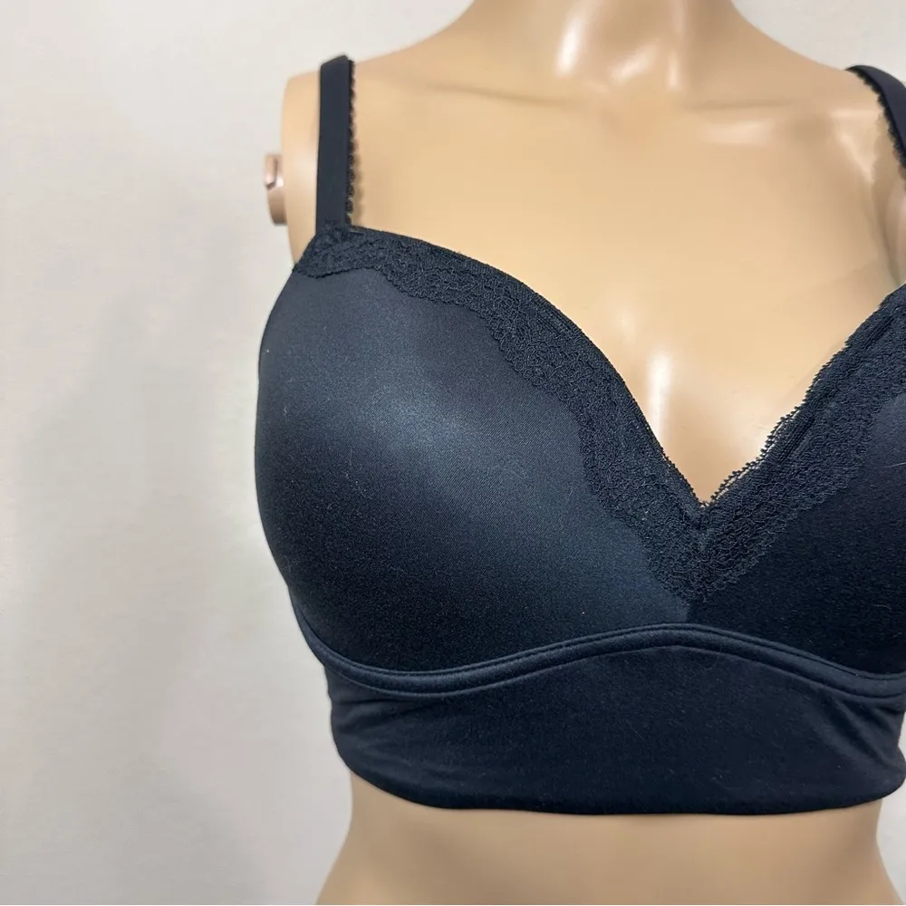 Dobreva NEW Pull On Lifting Bra 34D Black Size undefined - Image 8