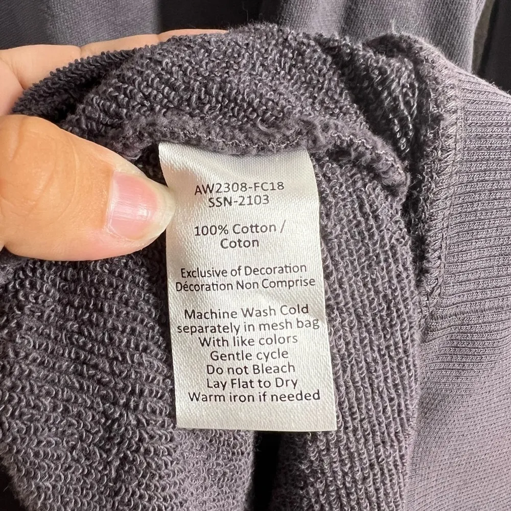 ATM Anthony Thomas Melillo French Terry Moch Neck Dress - Image 6