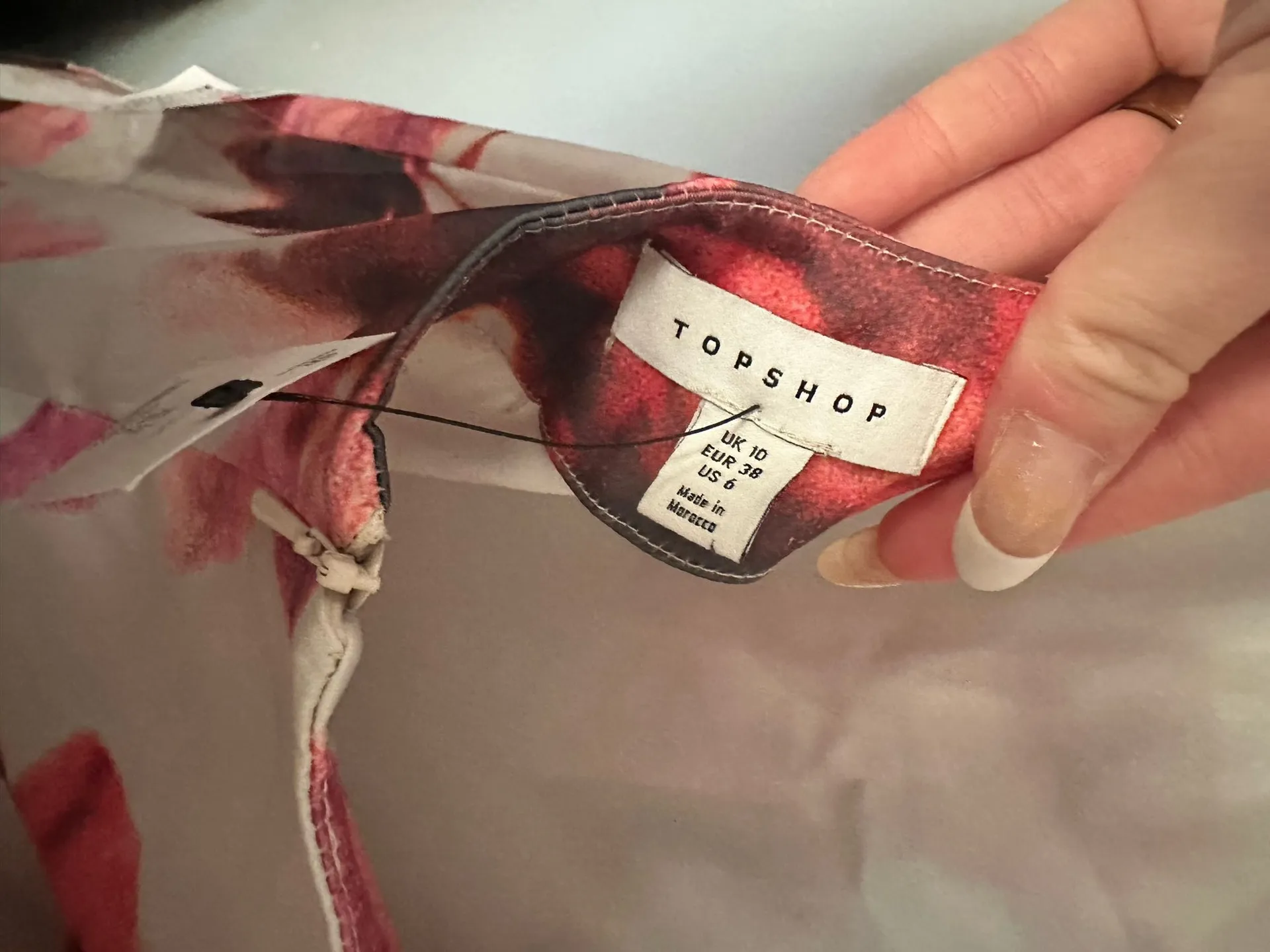 Topshop Satin Maxi Dress - Image 3