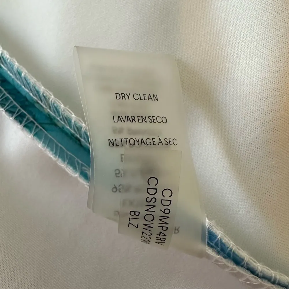 Calvin Klein Scuba Bold Floral Sleeveless Princess Seamed Sheath Dress size 8 - Image 11