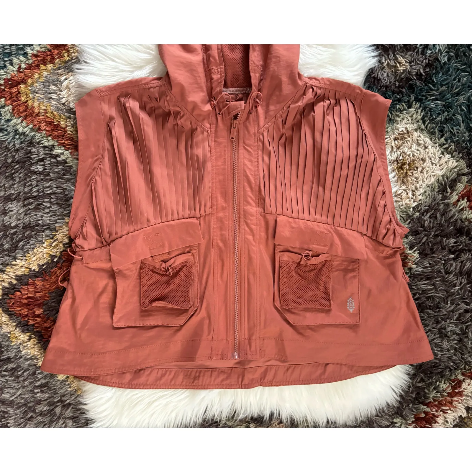 Free People Pleaty Please Vest | Sequoia | L | NWOT - Image 11