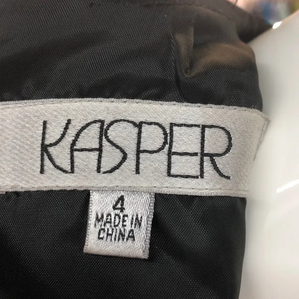 Size 4 Kasper sheath sleeveless dress - Image 5