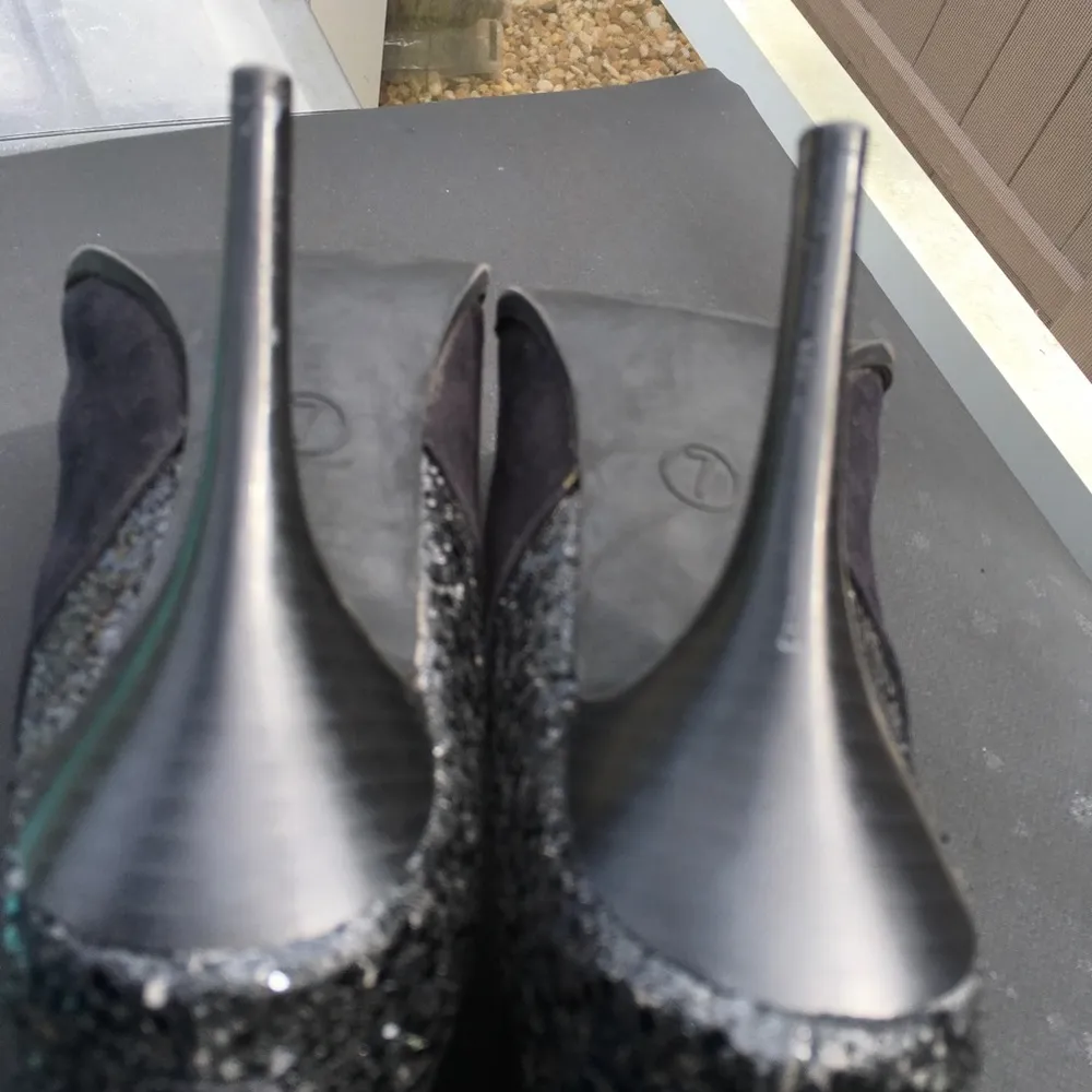 Mossimo 3” Black Sequence Bootie Size 7 - Image 5