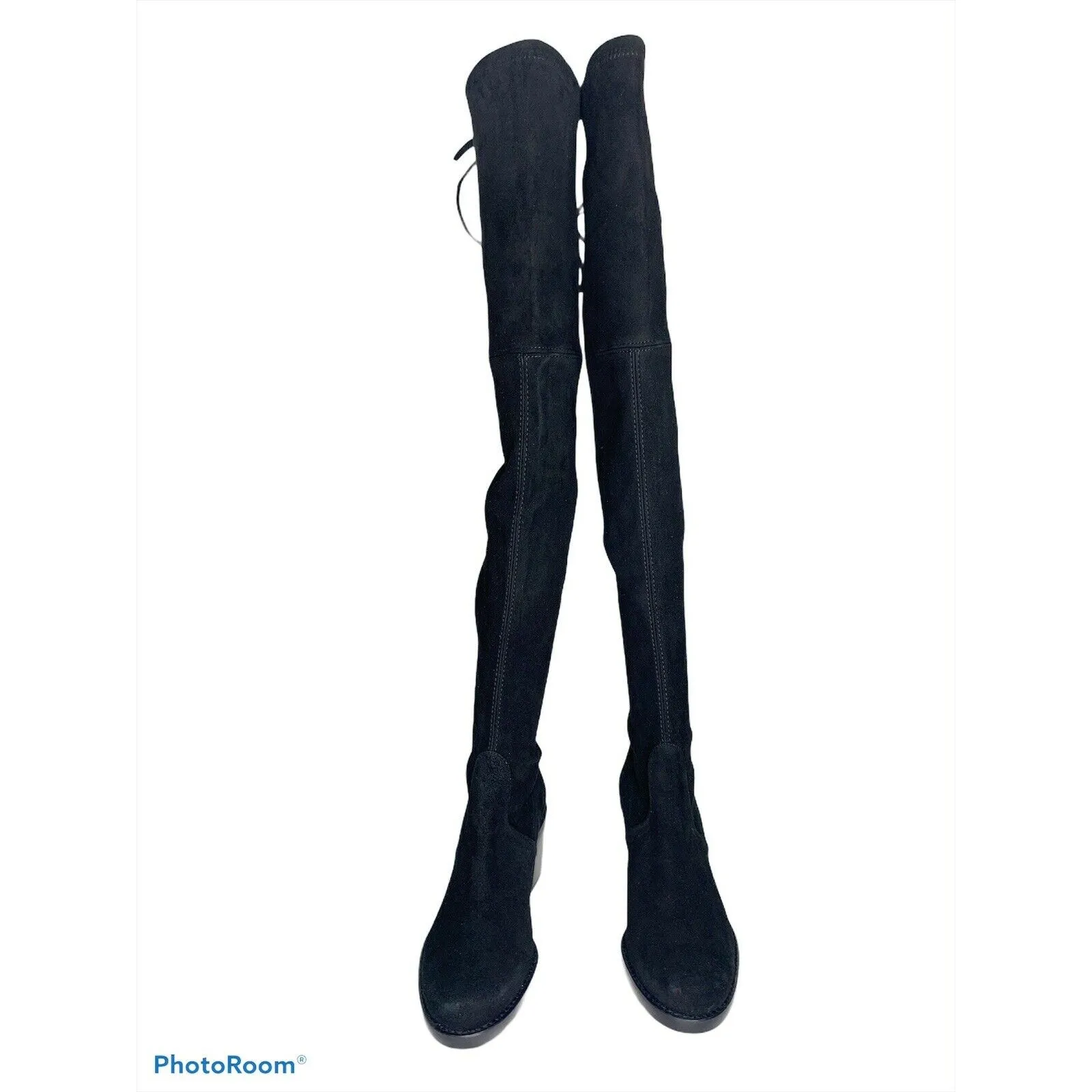 Stuart Weitzman Darla over the knee boot‎ black NEW - Image 3