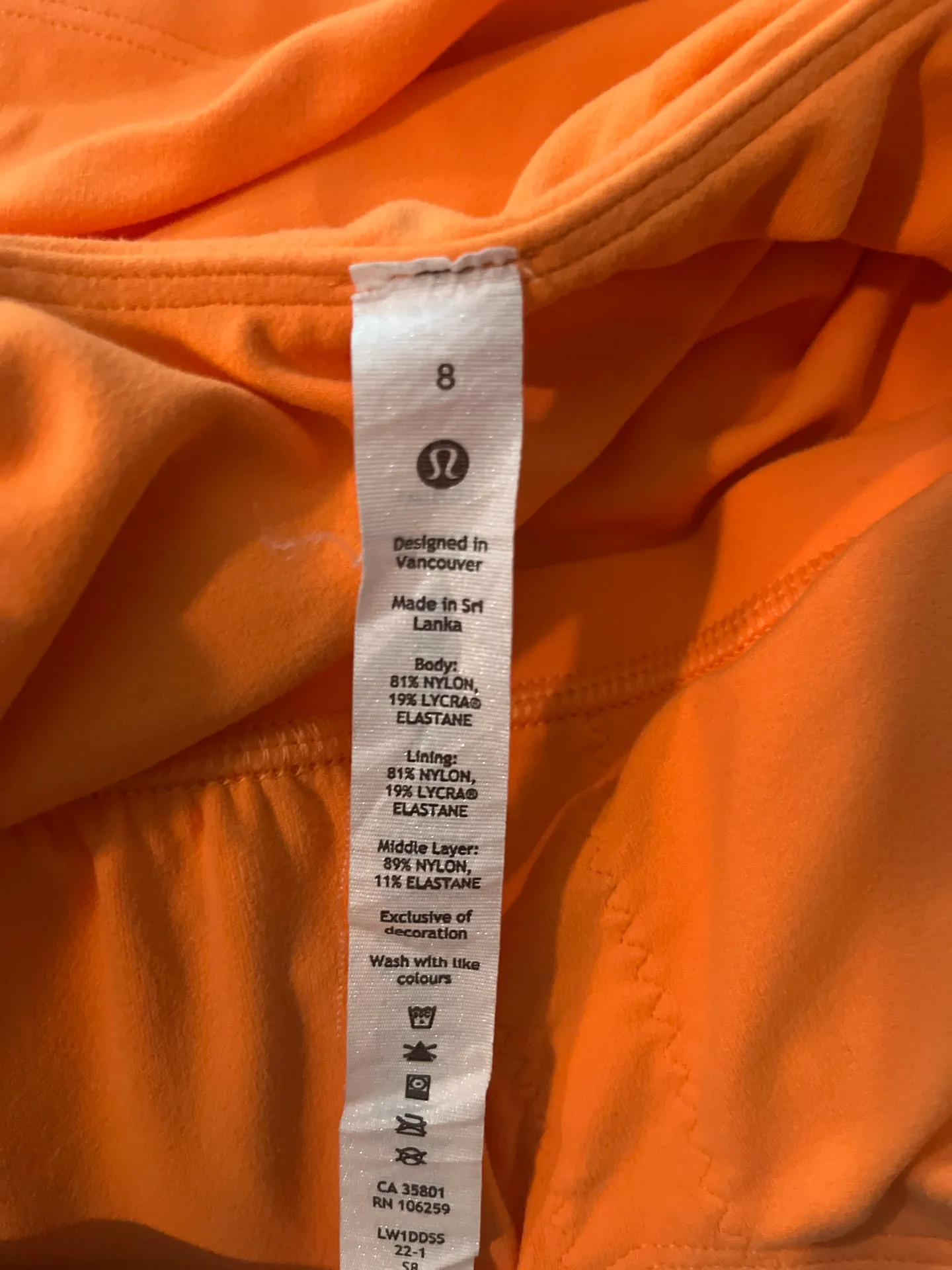 Lululemon Orange Soda Align Tank - Image 3