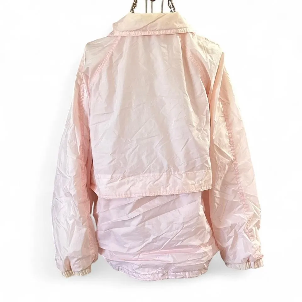 Country Concepts Plus 20W Pink Windbreaker Jacket Nylon Cotton Lined Vintage Size undefined - Image 3