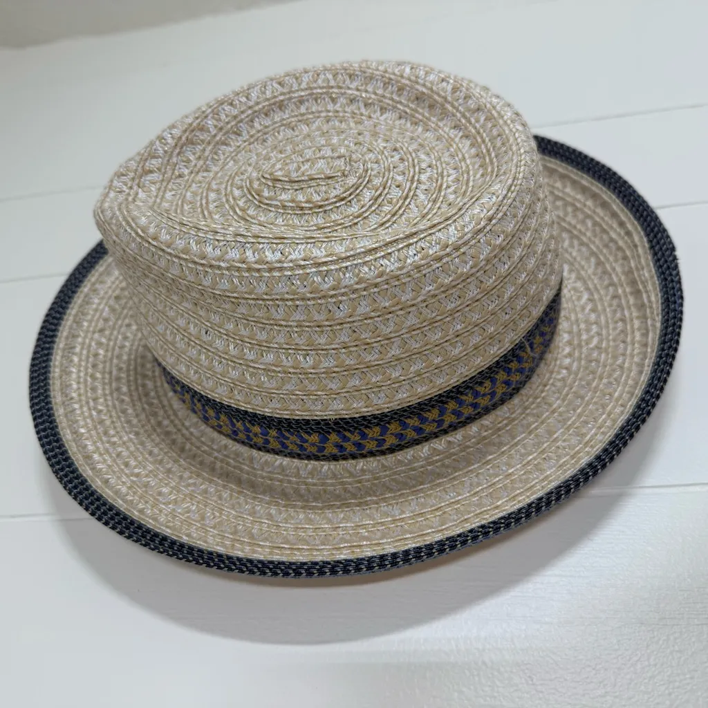 Eric Javits Squishee Packable Fedora Sun Hat Blue - Image 2