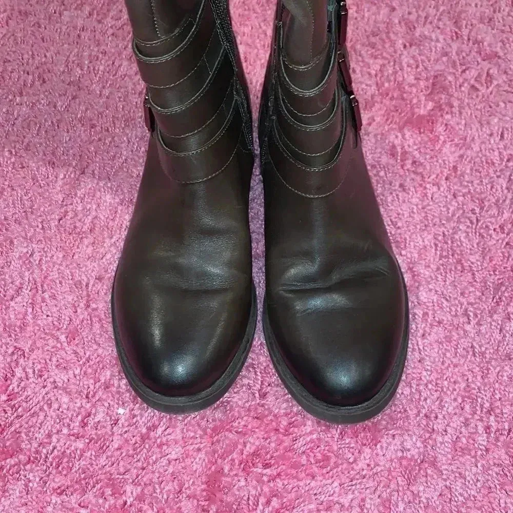 I.N.C. Tall Knee High Riding Boots Brown Size 6.5 - Image 3