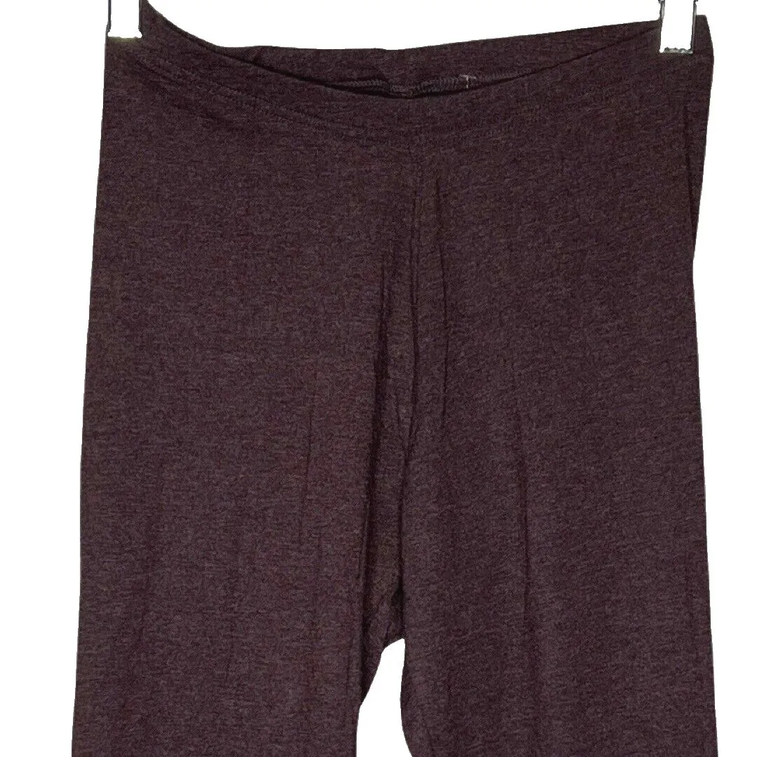 Old Navy Leggings Womens Small Purple Cropped Capri‎ Yoga Workout Athleisure - Image 3