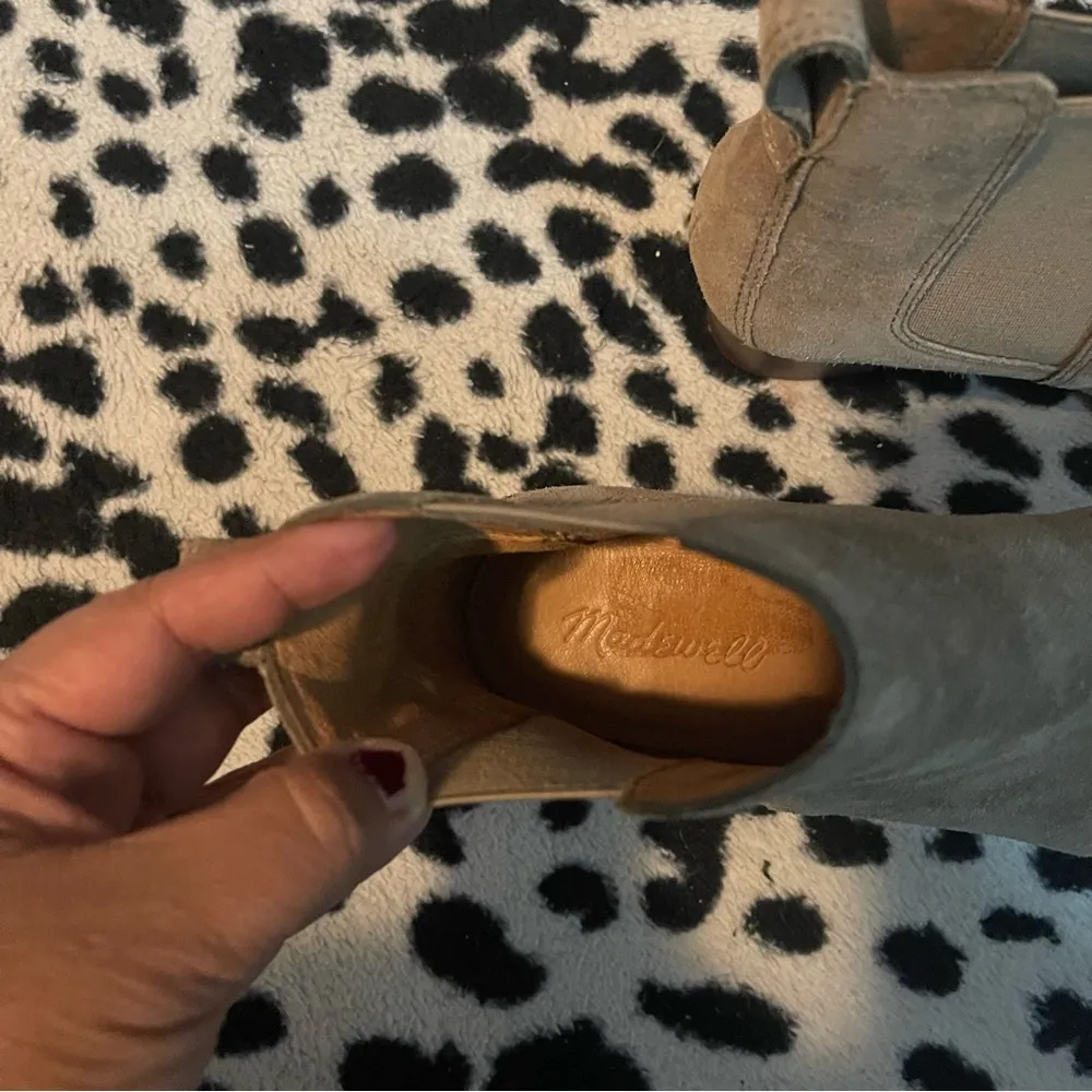 Madewell The Regan boots in suede SZ 8 - Image 6