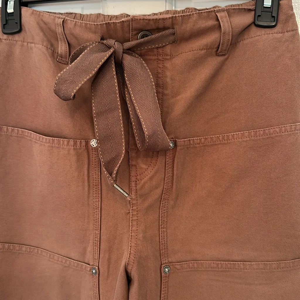 We The Free Reddish‎ Brown Wide Leg Pants size S NWOT - Image 3