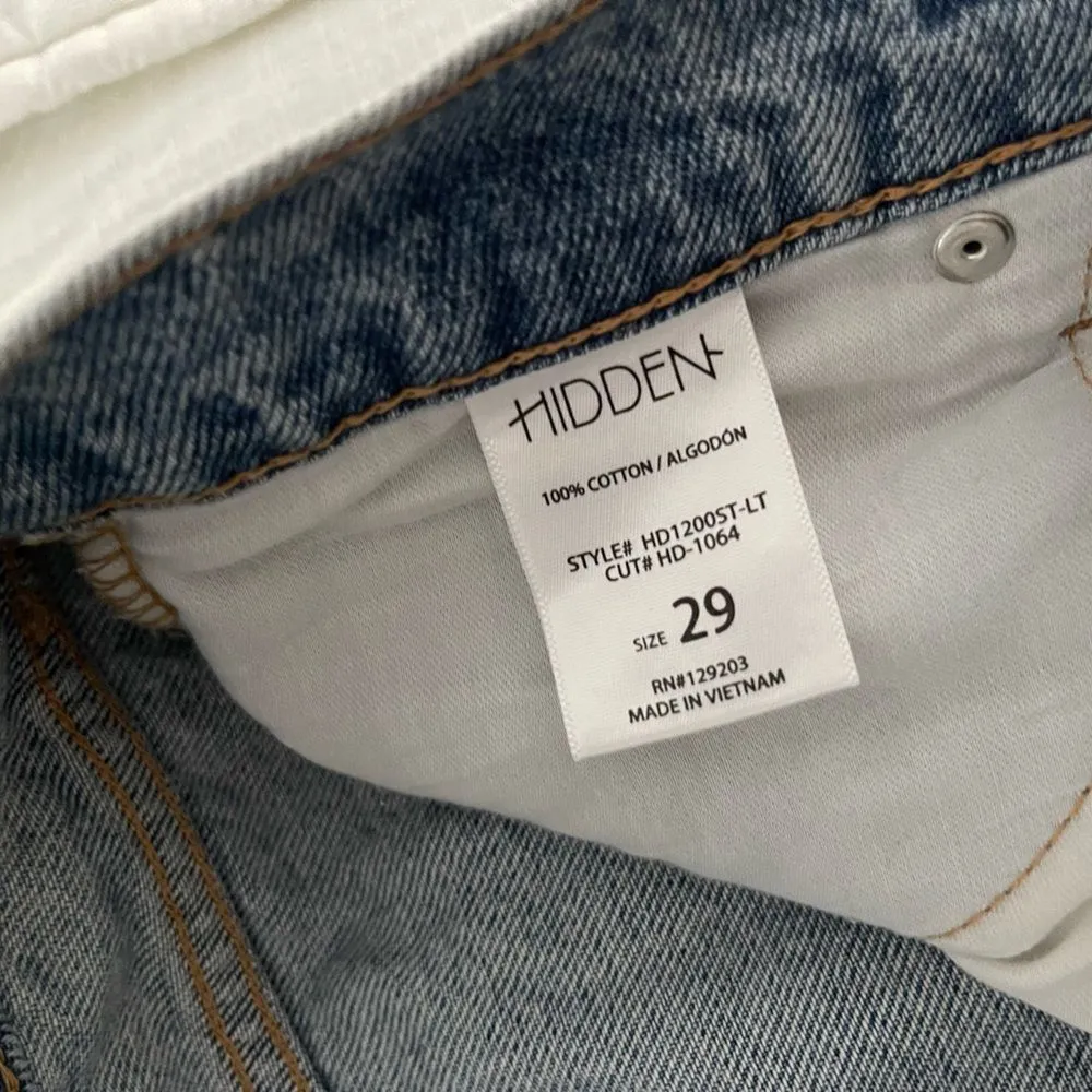 Hidden Jeans Tracey High Rise Straight Crop Jeans - Image 6