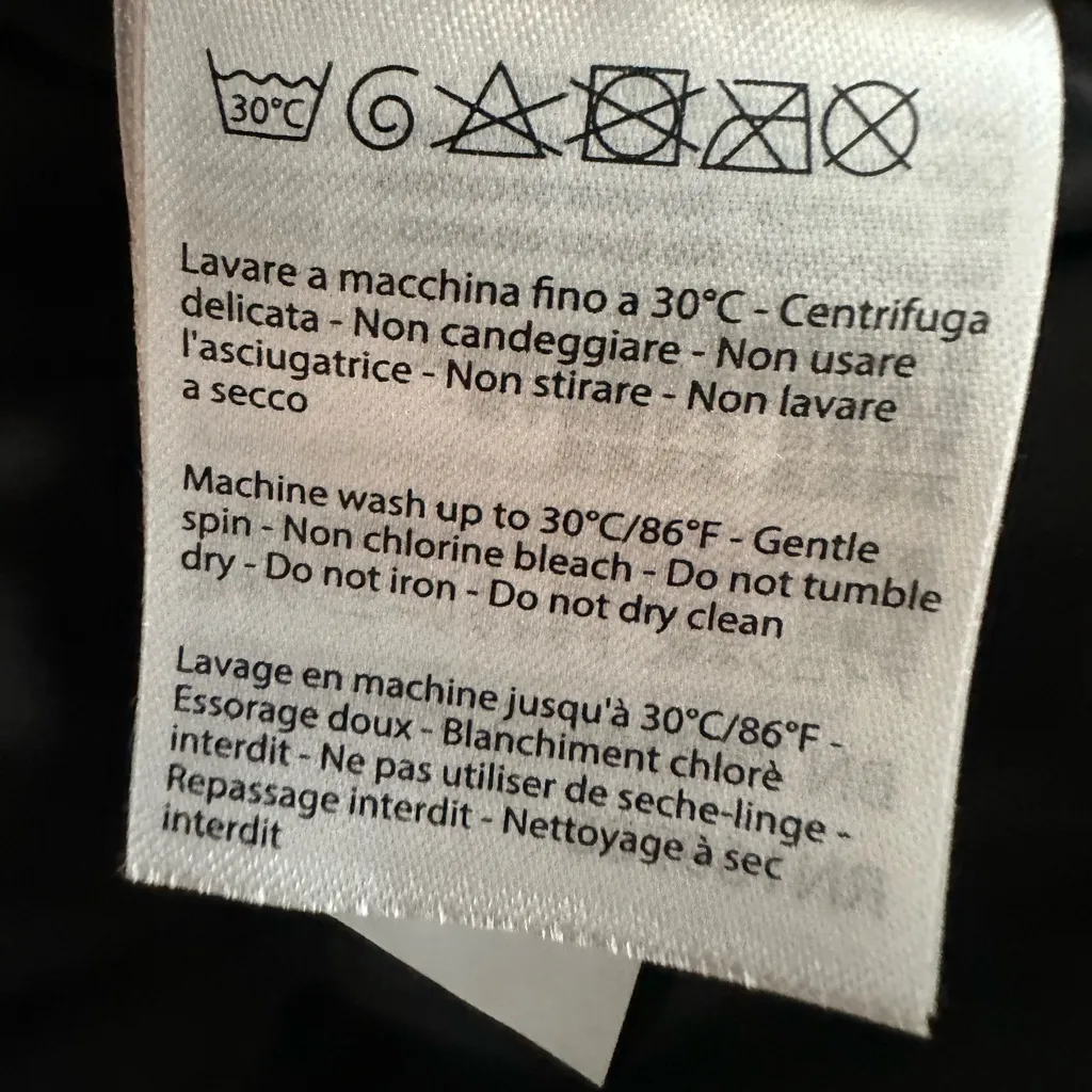 Save the Duck Ren Puffer Vest size small black - Image 15