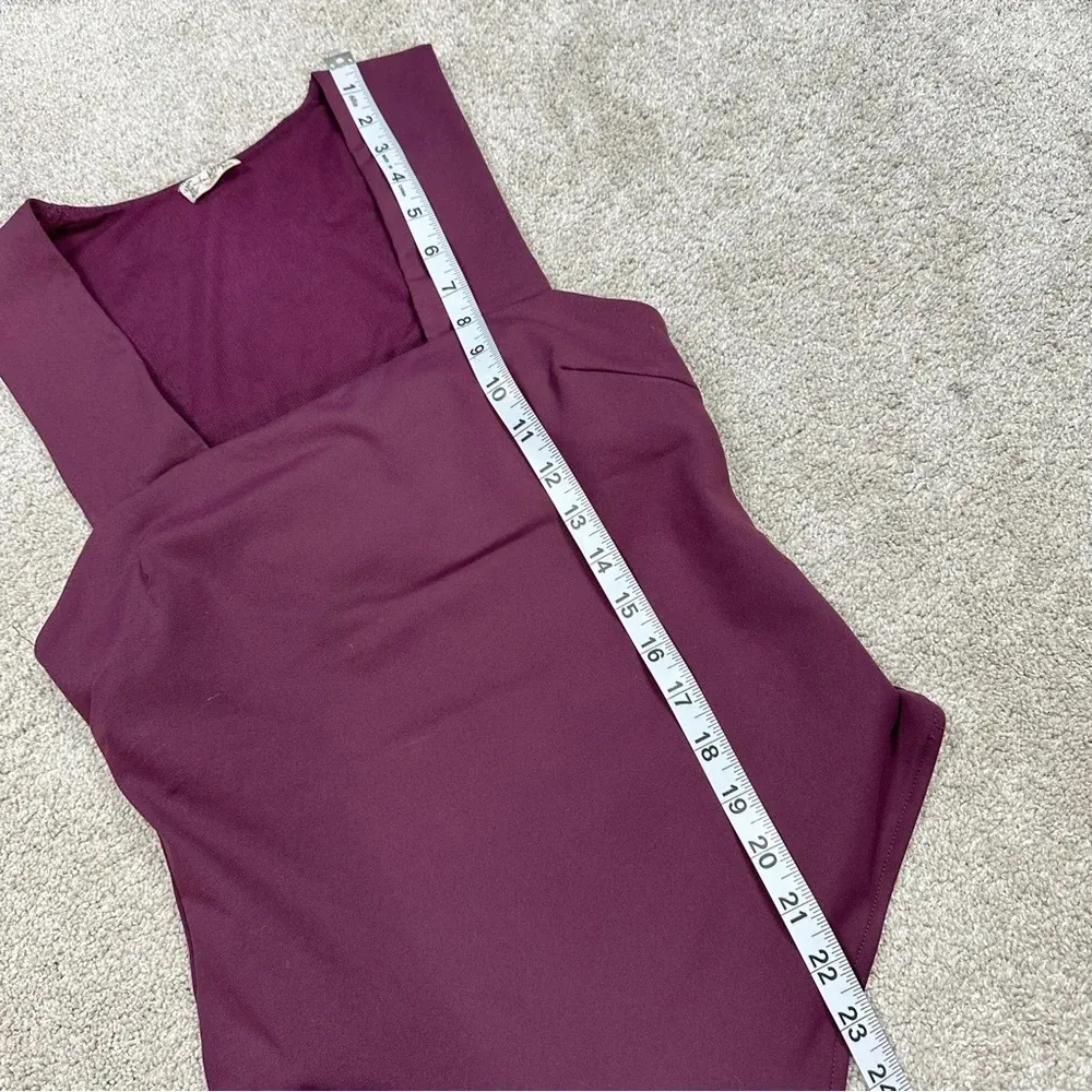 Free People Intimately She's So Sleek Duo Bodysuit Purple Eggplant Size SP - Image 14