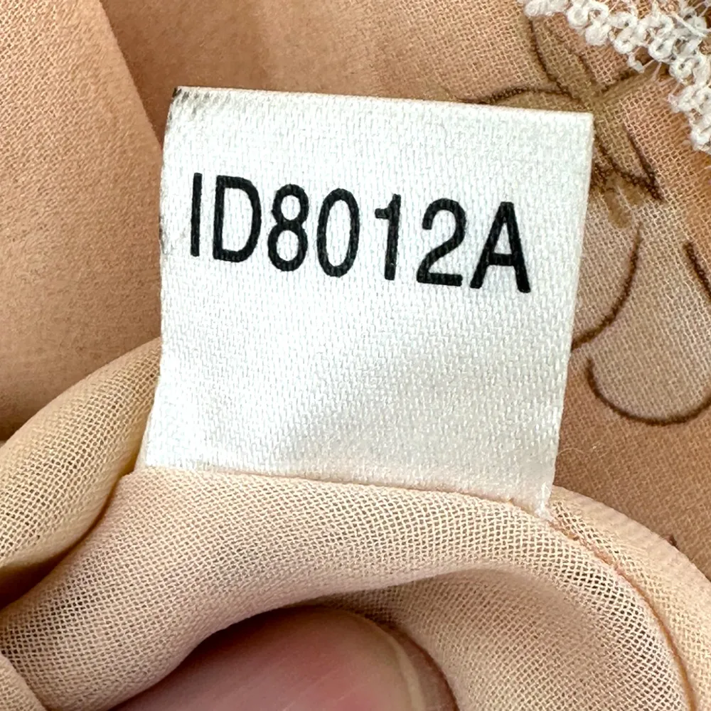 Ann Taylor LOFT | 14P | Peach Floral Lace Accent Camisole Tank Sleeveless Top - Image 4