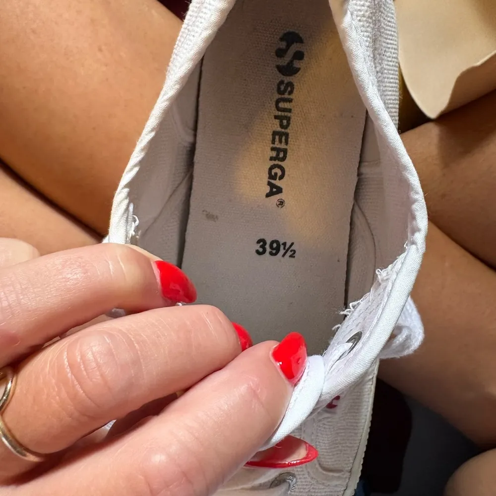 Superga Women's White Canvas Sneakers - Image 4