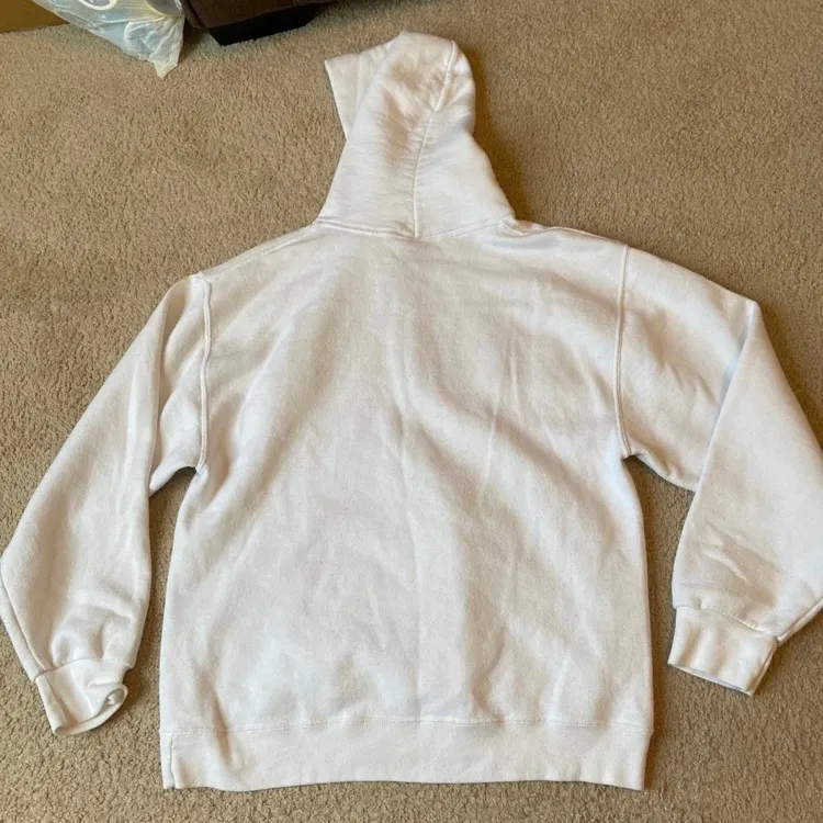 Auburn White Hoodie Women’s Mediun - Image 6