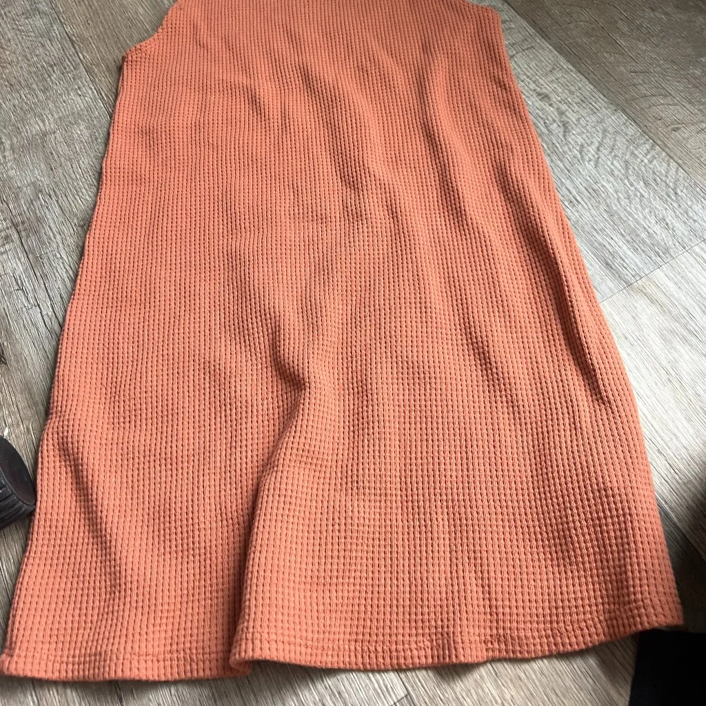 Free People Beach Sloanne Mini Dress Turtleneck Mini Waffle knit - Image 6