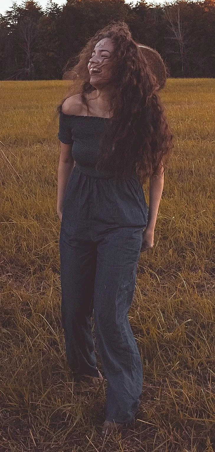 Blue Rain Jean Jumpsuit - Image 3