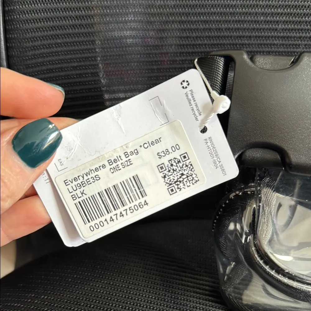 lululemon athletica Everywhere Belt Bag *Clear Black - Image 5