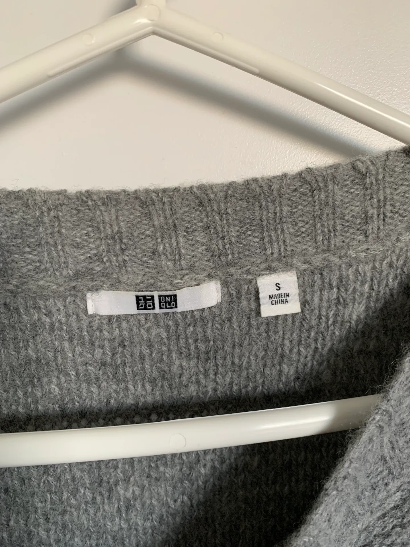 Long Soft Winter Knit Wool Sweater,  Size Small - Image 5