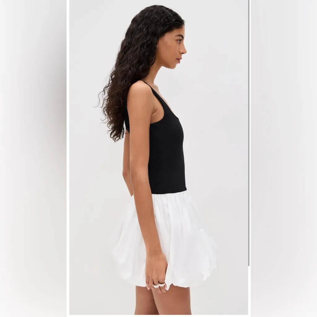 WAYF Women's Lilah Bubble Hem Mini Dress, Size X-Small, $89 - Image 5