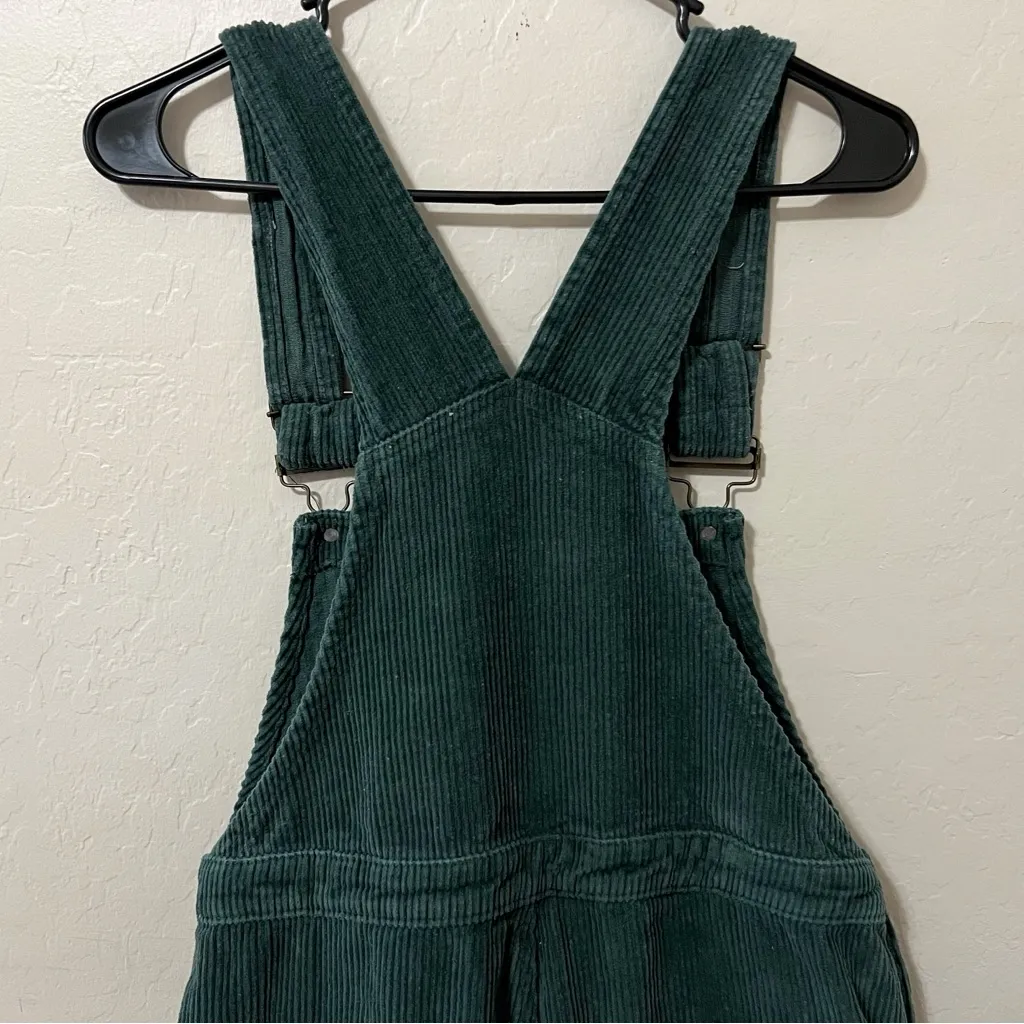 Princess Polly Kacey Short Overalls Green Khaki - Image 6