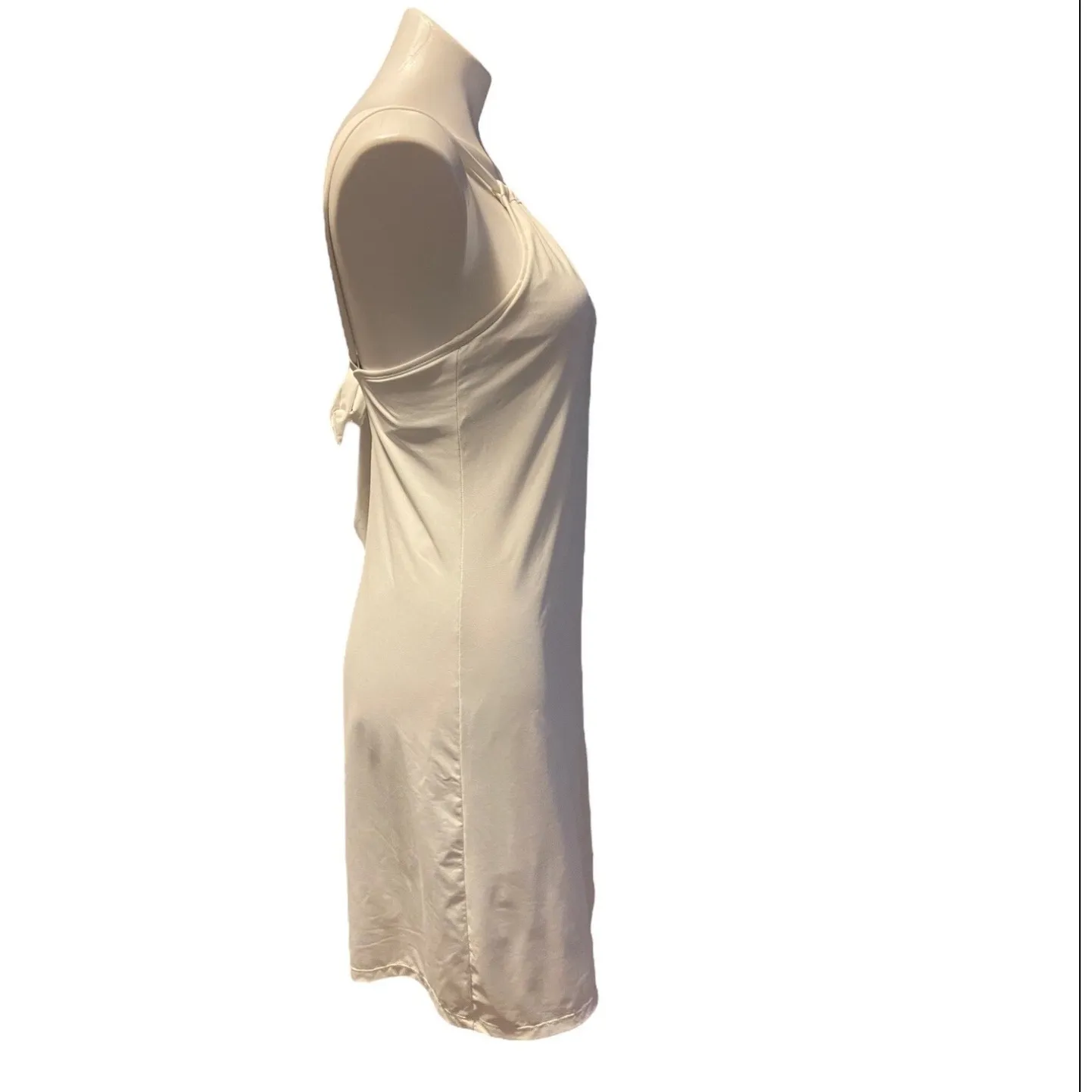 Athleta Kokomo Swim Dress White Size Small Nylon Spandex Athletic Vacation Beach - Image 3