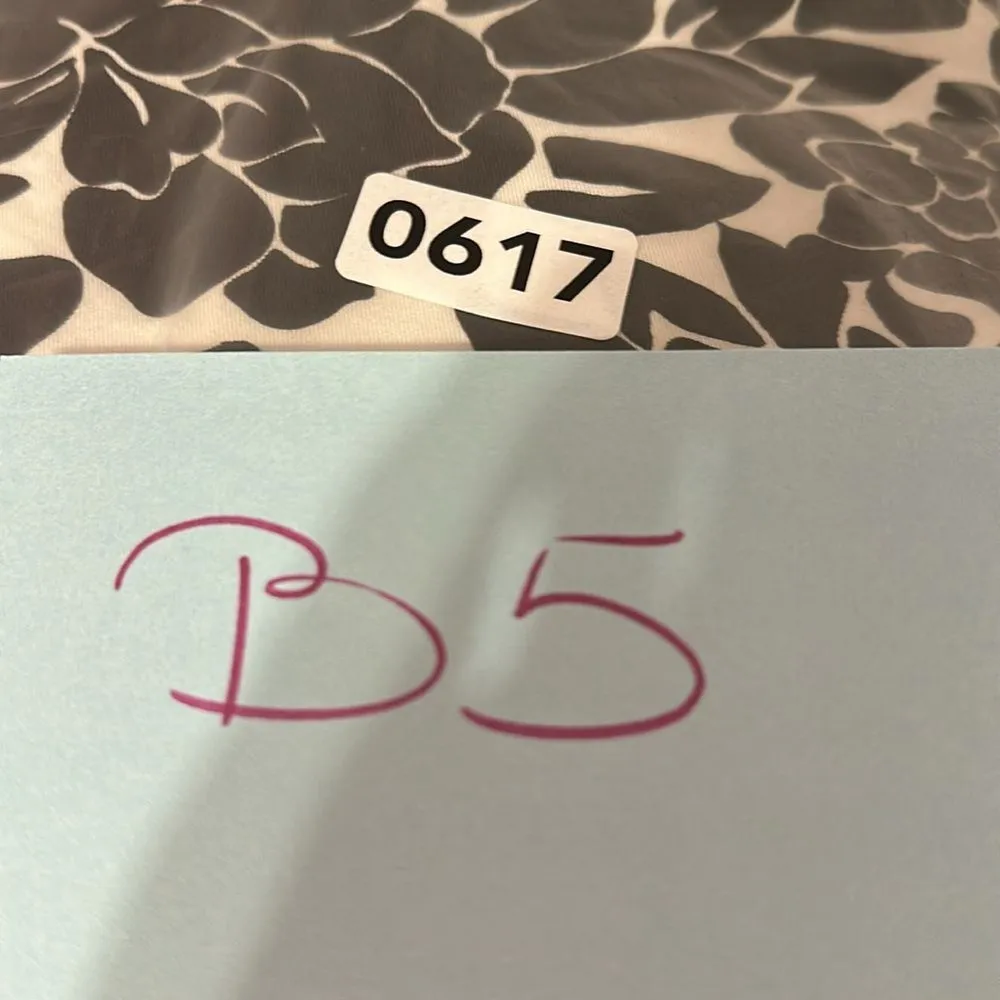 Ann Taylor Silk Black and White Floral Skirt Sz 2 - Image 7