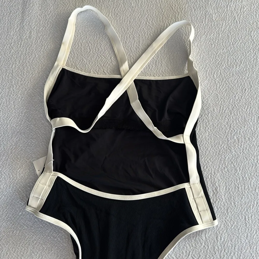 L*SPACE Ribbed Baewatch One Piece Swimsuit, Size Small , $194 - Image 13