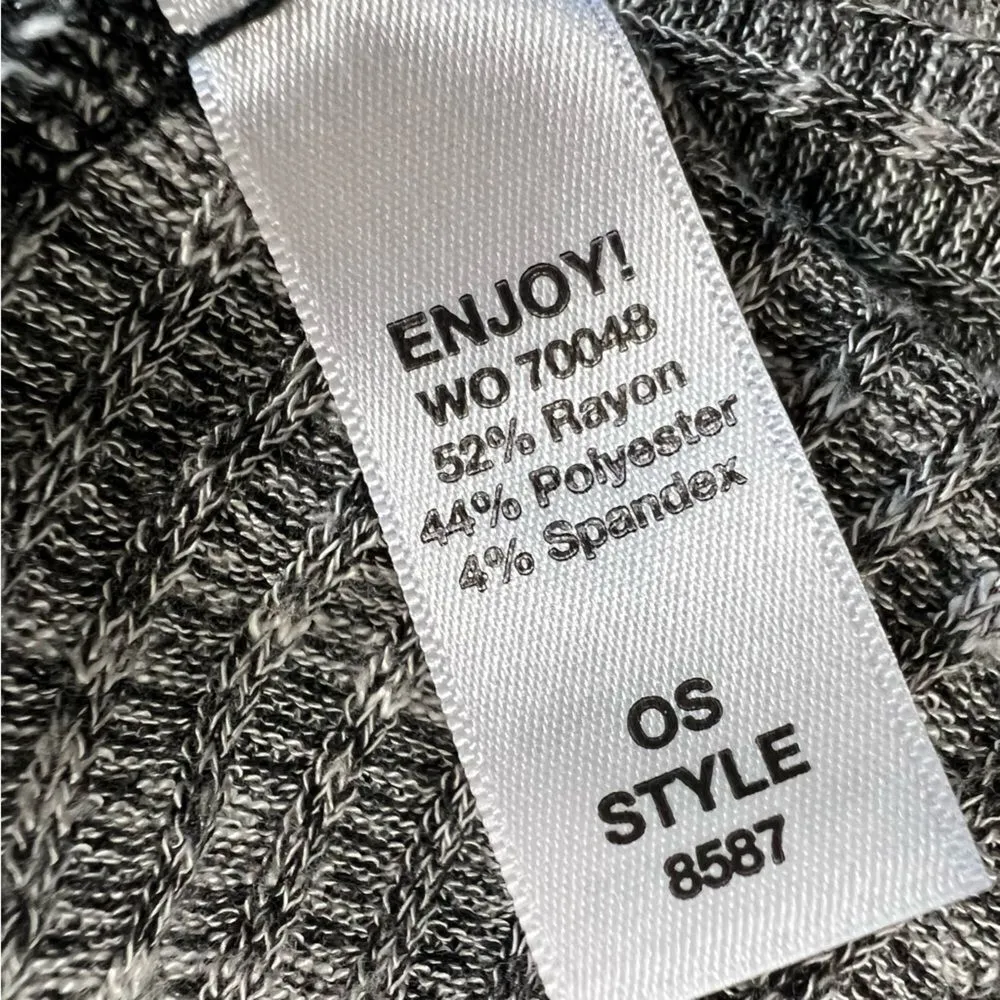 Michael Stars Draped Cowl Neck Ribbed Knit Top - Image 5