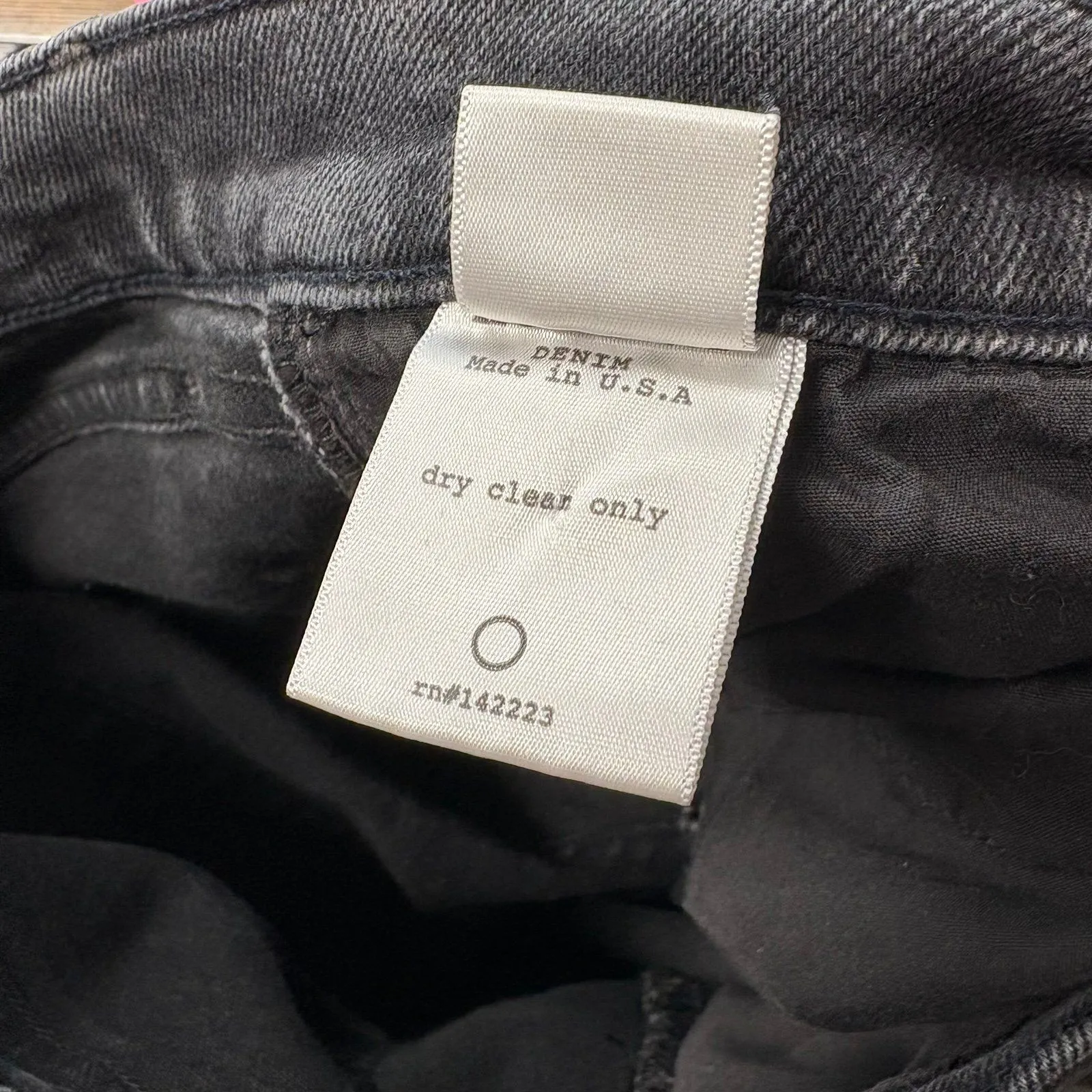 McGuire Black Bow Detail Jeans Size 25‎ - Image 9