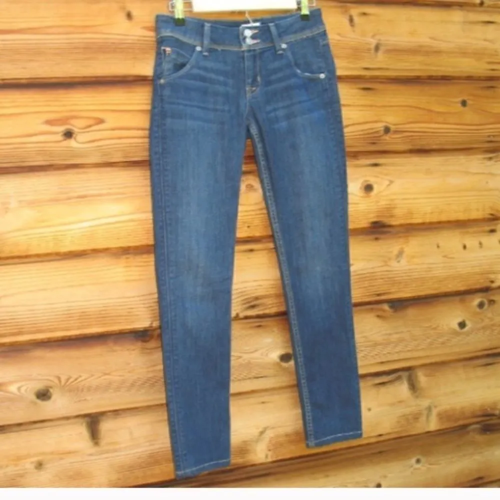 Hudson Flap Pocket Low Rise Skinny Jeans - Image 4