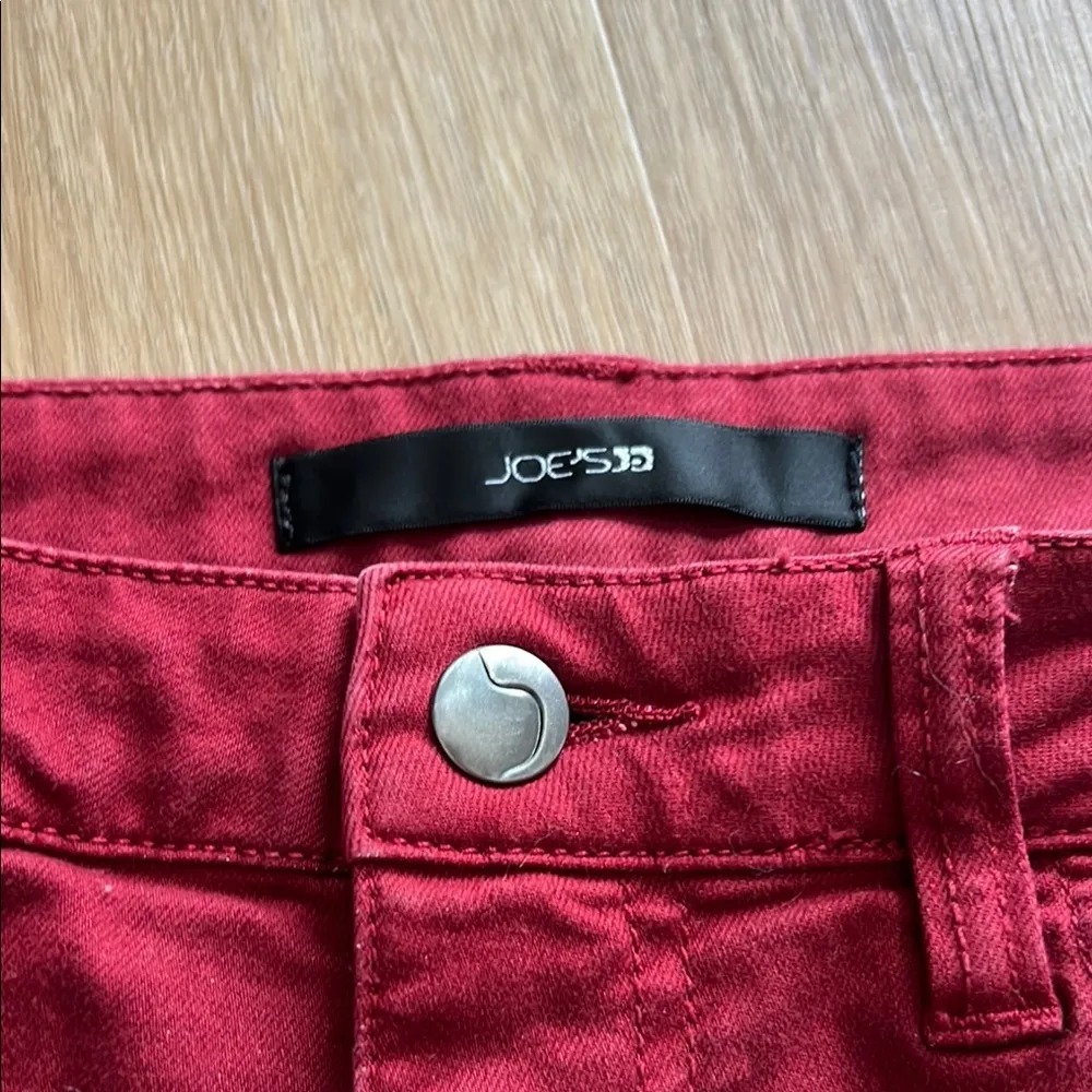 Joe's Jeans Skinny Visionaire Merlot Midrise Stretch Denim Women US W31 - Image 2