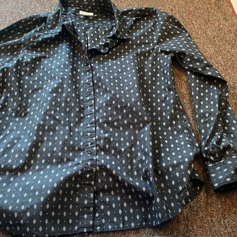 Garnet hill button down blouse 8 - Image 2