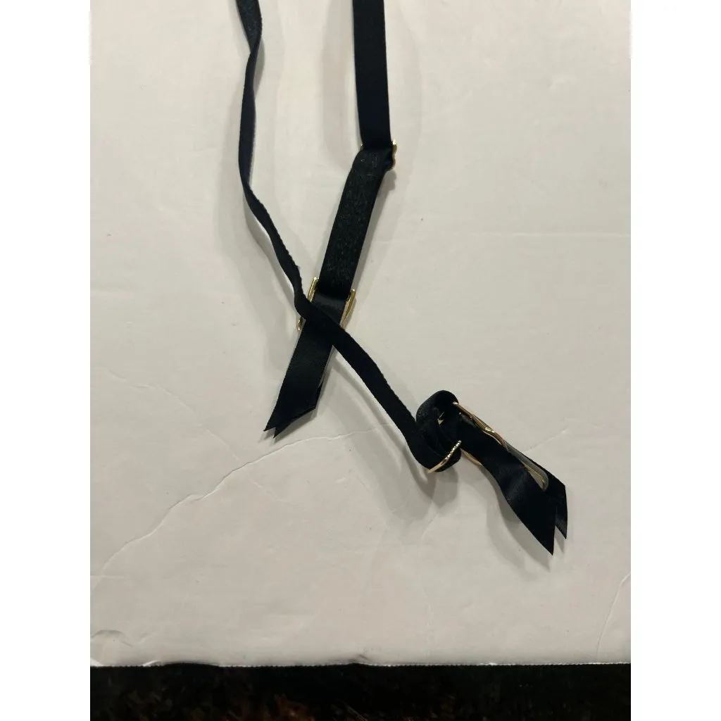 Victoria's secret New lacy black heart garter belt 2023 Medium romantic - Image 2