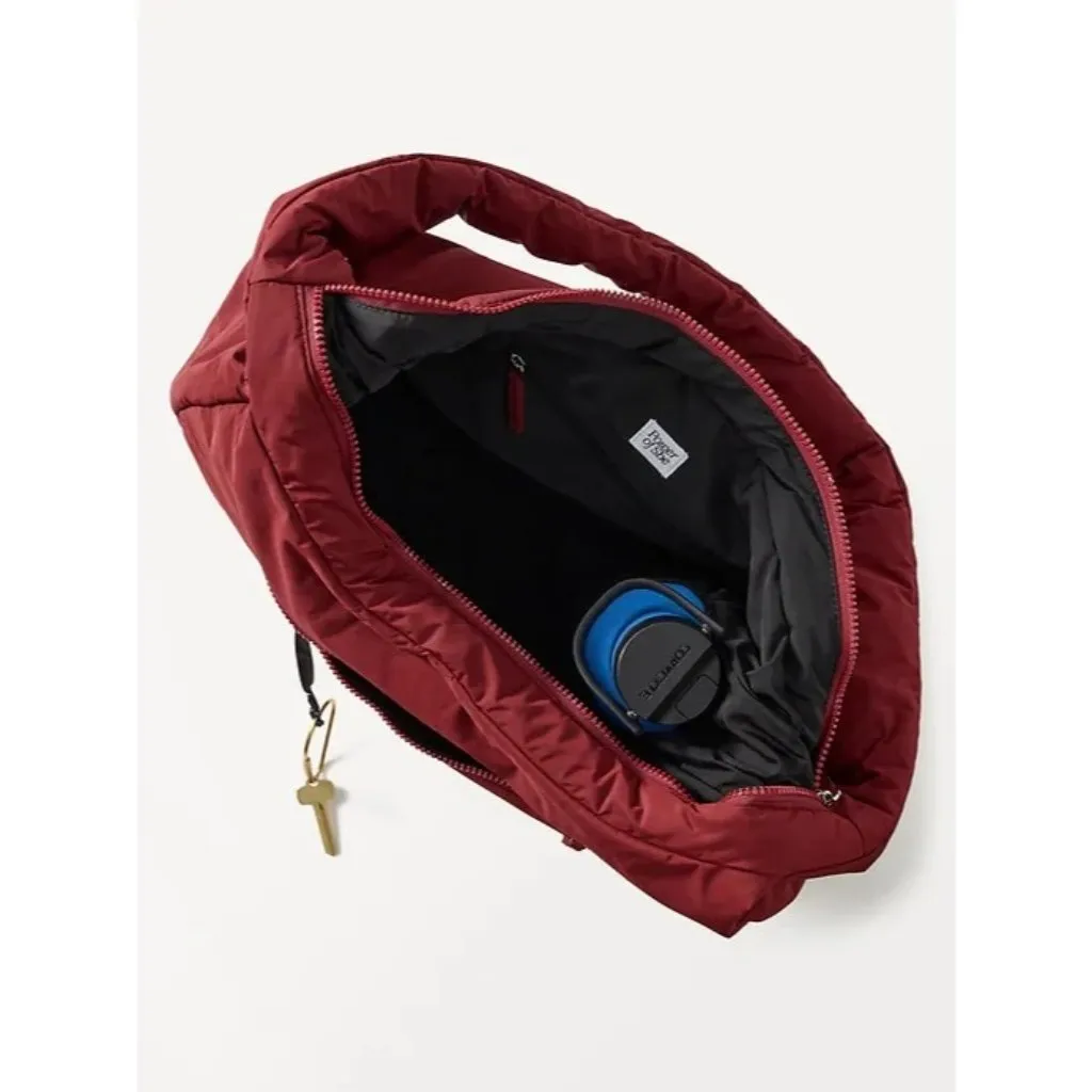 Athleta  All About Oversized Crossbody Hobo Bag Redwood - Image 2