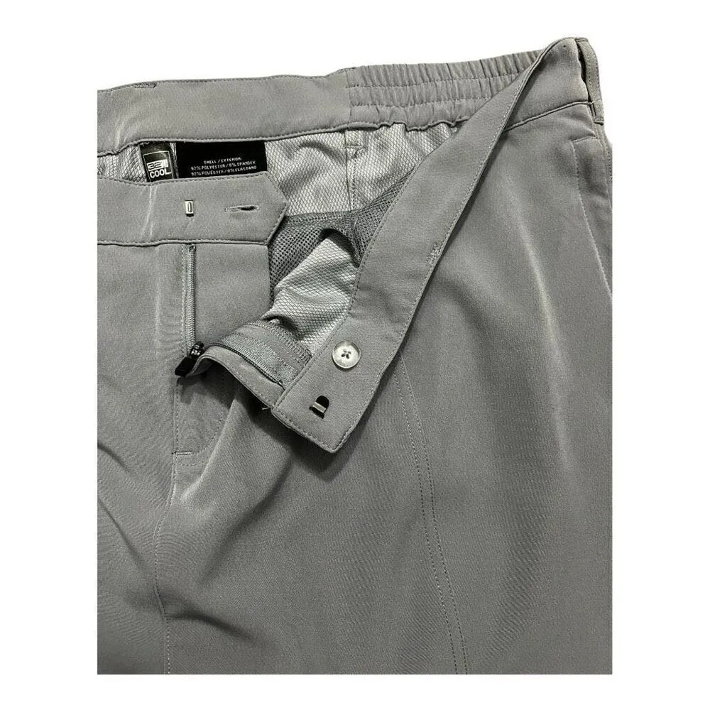 Women 32 Degrees Cool Silver Gray Pants Zipper Pockets Plus Size 20 - Image 4